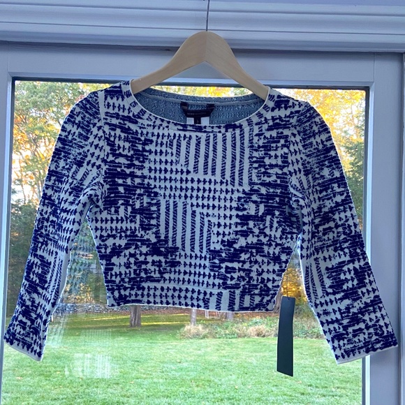 BCBGMaxAzria Miranduh Crop Top, Size Small (NWT) - Picture 3 of 6